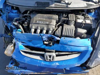 2007 Honda Fit Sport with VIN JHMGD38607S004236, listed as a Copart auction lot 52781415 with 313,559 mi miles and Salvage Title. Bid and sale history available at carsss.com. Image 12.