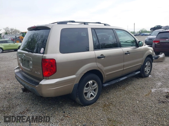 2005 Honda Pilot EX-L z VIN 2HKYF187X5H548431, wystawiony jako IAAI lot #42202692 z przebiegiem 199 889 mil mil oraz . Historia ofert i sprzedaży dostępna na DreamBid. Obrazek 4.