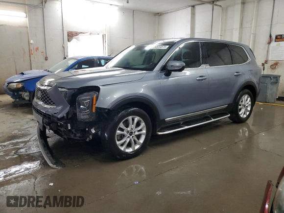 2020 Kia Telluride LX with VIN 5XYP2DHC3LG066376, listed as a Copart auction lot 50934875 with 112,714 mi miles and Salvage Title. Bid and sale history available at DreamBid. Image 1.