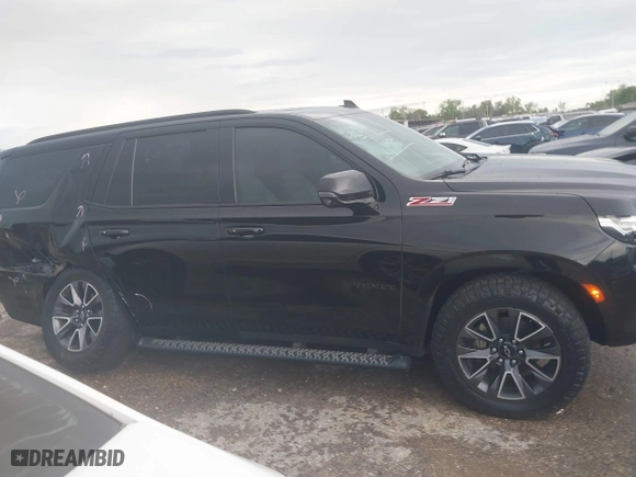 2021 Chevrolet Tahoe Z71 with VIN 1GNSKPKD5MR155986, listed as a IAAI auction lot 41870554 with 91,568 mi miles. Bid and sale history available at carsss.com. Image 13.
