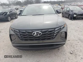 2022 Hyundai Tucson SEL with VIN 5NMJF3AE8NH059724, listed as a Copart auction lot 49106935 with 23,497 mi miles and Salvage Title. Bid and sale history available at carsss.com. Image 5.