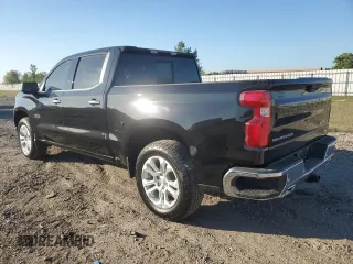 2023 Chevrolet Silverado 1500 LTZ with VIN 1GCUDGE80PZ134347, listed as a Copart auction lot 76155904 with 57,545 mi miles and Salvage Title. Bid and sale history available at carsss.com. Image 2.