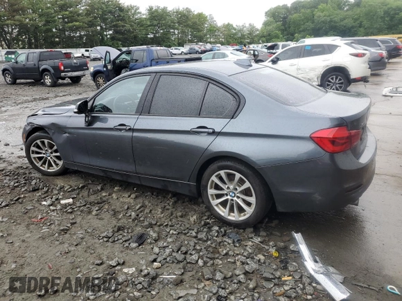 2018 BMW 3 Series 320i xDrive with VIN WBA8A3C52JA067443, listed as a Copart auction lot 59093005 with 69,078 mi miles and Salvage title. Bid and sale history available at DreamBid. Image 2.