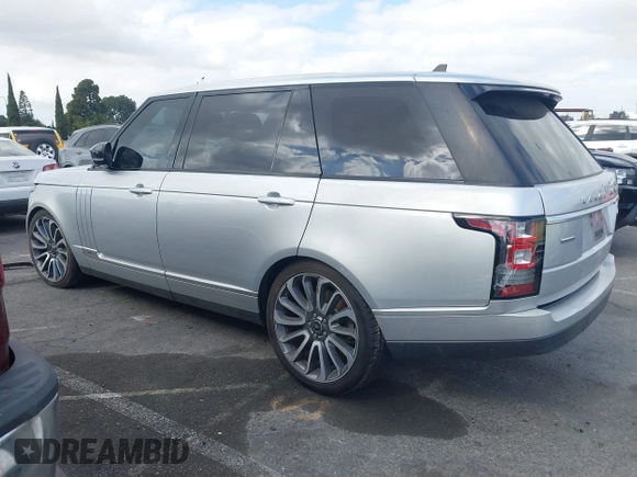 2016 Land Rover Range Rover Supercharged с VIN SALGS3EF2GA258525, выставлен на аукционе IAAI как лот 41506358 с пробегом 81 868 миль миль и . История ставок и продаж доступна на DreamBid. Изображение 14.