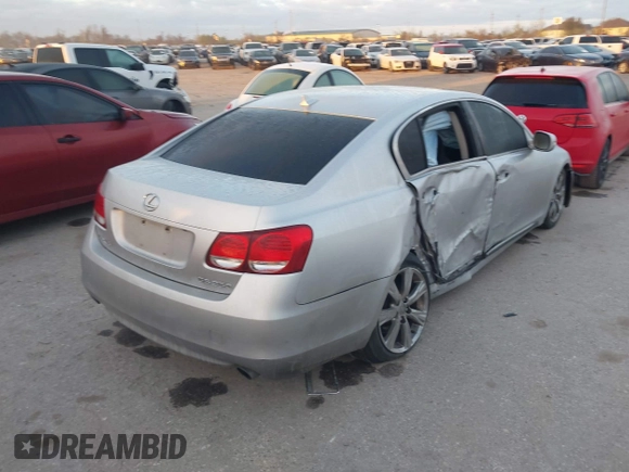 2008 Lexus GS 350 with VIN JTHBE96S380037190, listed as a IAAI auction lot 41780610 with 259,432 mi miles. Bid and sale history available at carsss.com. Image 4.