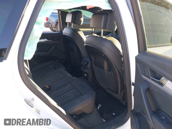 2020 Audi Q5 Premium with VIN WA1ANAFY0L2108873, listed as a IAAI auction lot 41310070 with 61,868 mi miles. Bid and sale history available at carsss.com. Image 8.