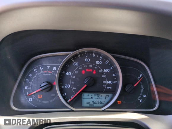 2013 Toyota RAV4 LE with VIN 2T3BFREVXDW048204, listed as a Copart auction lot 59176115 with 160,560 mi miles and Salvage title. Bid and sale history available at DreamBid. Image 9.