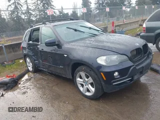 2008 BMW X5 3.0si with VIN 5UXFE43508L009171, listed as a IAAI auction lot 41603849 with 200,543 mi miles. Bid and sale history available at carsss.com. Image 1.