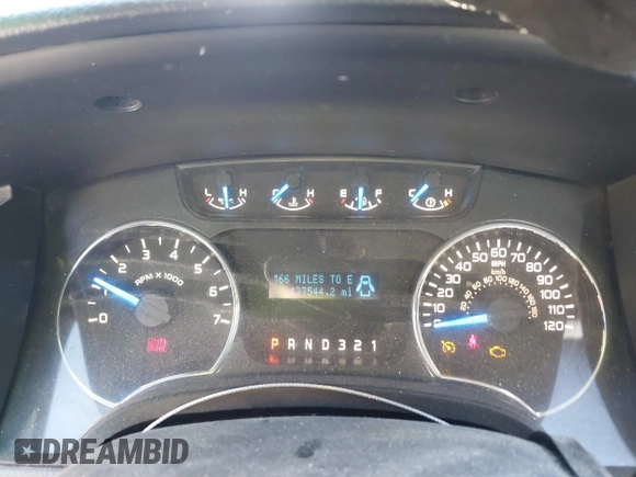 2014 Ford F-150 XL with VIN 1FTFW1ET4EFC16651, listed as a IAAI auction lot 41826158 with 137,544 mi miles. Bid and sale history available at carsss.com. Image 7.