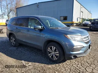 2016 Honda Pilot EX-L with VIN 5FNYF6H76GB101173, listed as a Copart auction lot 44966585 with 104,846 mi miles and Salvage Title. Bid and sale history available at carsss.com. Image 4.
