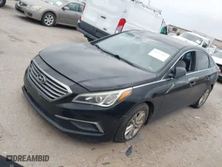 2017 Hyundai Sonata 2.4L with VIN 5NPE24AF8HH592806, listed as a IAAI auction lot 41937561 with 90,352 mi miles. Bid and sale history available at carsss.com. Image 17.