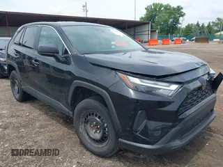 2024 Toyota RAV4 LE with VIN 2T3F1RFV5RC428655, listed as a IAAI auction lot 42545586 with 27,910 mi miles and . Bid and sale history available at DreamBid. Image 1.