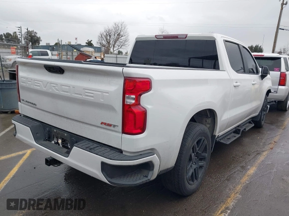 2022 Chevrolet Silverado 1500 RST with VIN 2GCPADED2N1507623, listed as a IAAI auction lot 41484236 with 45,070 mi miles and . Bid and sale history available at DreamBid. Image 4.