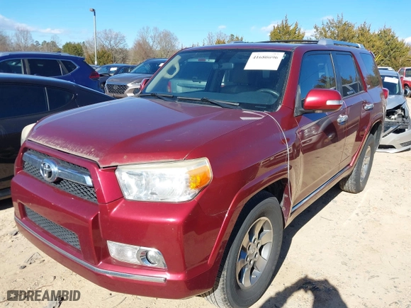 2011 Toyota 4Runner SR5 with VIN JTEZU5JR0B5023964, listed as a IAAI auction lot 41680096 with 245,326 mi miles. Bid and sale history available at carsss.com. Image 20.