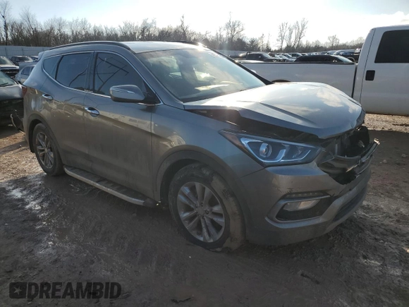 2017 Hyundai Santa Fe Sport 2.0T with VIN 5NMZU4LA6HH040358, listed as a Copart auction lot 42325825 with 111,903 mi miles and Salvage Title. Bid and sale history available at carsss.com. Image 4.