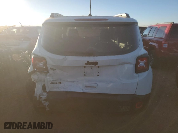 2020 Jeep Renegade Jeepster with VIN ZACNJBAB3LPK91328, listed as a Copart auction lot 83445954 with 52,931 mi miles and Salvage Title. Bid and sale history available at carsss.com. Image 6.