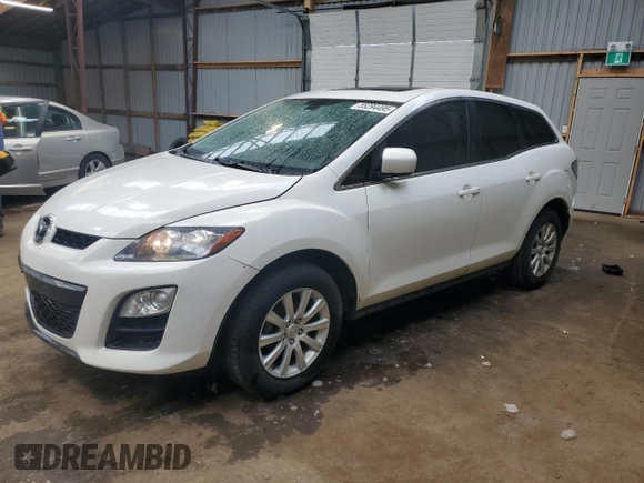 2012 Mazda CX-7 i Sport z VIN JM3ER2B56C0422222, wystawiony jako Copart lot #55294495 z przebiegiem 318 415 mil mil oraz Tytuł czysty. Historia ofert i sprzedaży dostępna na DreamBid. Obrazek 1.