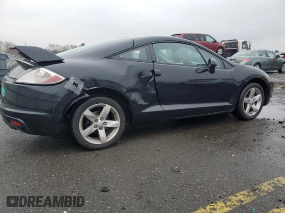 2009 Mitsubishi Eclipse GS with VIN 4A3AK24F89E020910, listed as a Copart auction lot 82059744 with 102,336 mi miles and Salvage Title. Bid and sale history available at carsss.com. Image 3.