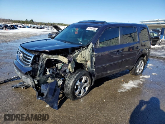 2012 Honda Pilot EX-L with VIN 5FNYF3H5XCB039719, listed as a Copart auction lot 87688785 with 237,769 mi miles and Salvage Title. Bid and sale history available at DreamBid. Image 1.