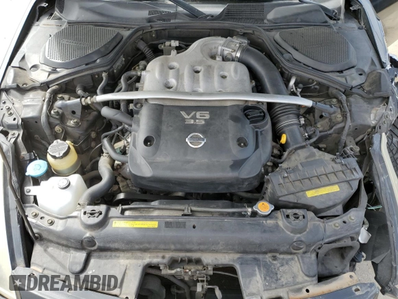 2006 Nissan 350Z Touring with VIN JN1AZ36A96M457034, listed as a Copart auction lot 53191625 with 134,572 mi miles and Salvage Title. Bid and sale history available at carsss.com. Image 11.