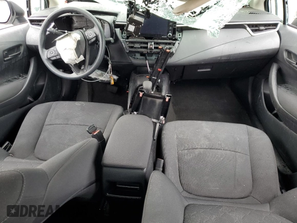 2022 Toyota Corolla LE with VIN 5YFEPMAE3NP376420, listed as a Copart auction lot 50387045 with 0 mi miles and Non Repairable. Bid and sale history available at carsss.com. Image 8.