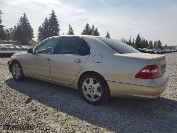 2004 Lexus LS 430 with VIN JTHBN36F940148160, listed as a Copart auction lot 54482395 with 101,122 mi miles and Salvage Title. Bid and sale history available at carsss.com. Image 2.
