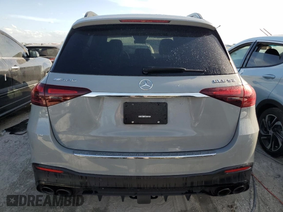 2024 Mercedes-Benz GLE 53 AMG with VIN 4JGFB6BBXRB105065, listed as a Copart auction lot 76574894 with Not provided miles and Non repairable. Bid and sale history available at DreamBid. Image 6.