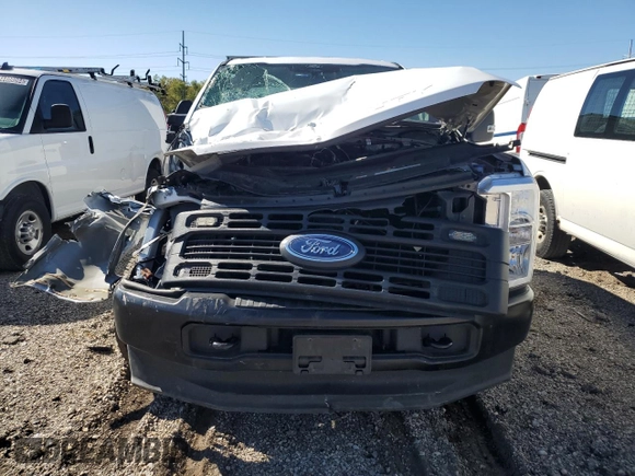 2024 Ford Super Duty F-250 SRW XL with VIN 1FT7W2BA1REC60180, listed as a Copart auction lot 74776124 with 0 mi miles and Salvage Title. Bid and sale history available at carsss.com. Image 5.