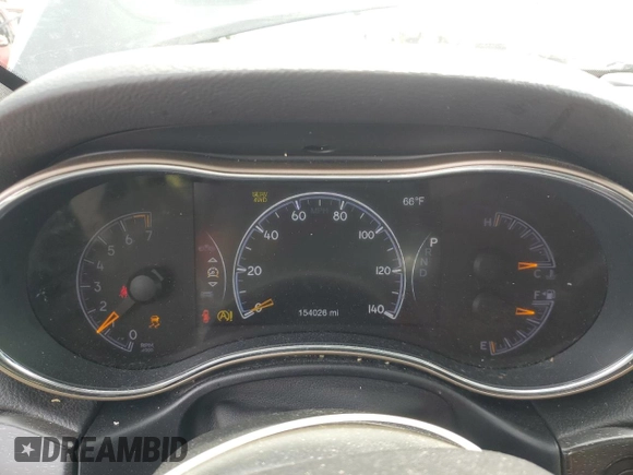 2017 Jeep Grand Cherokee Limited with VIN 1C4RJFBG2HC715762, listed as a Copart auction lot 55482215 with 154,026 mi miles and Salvage title. Bid and sale history available at DreamBid. Image 9.