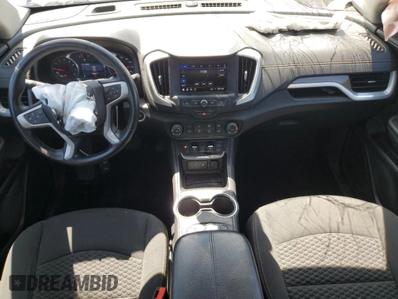 2021 GMC Terrain SLE with VIN 3GKALTEV8ML358946, listed as a Copart auction lot 55696405 with 59,927 mi miles and Salvage title. Bid and sale history available at DreamBid. Image 8.