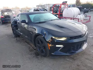2017 Chevrolet Camaro 2SS with VIN 1G1FG1R71H0143765, listed as a IAAI auction lot 41481807 with 95,333 mi miles. Bid and sale history available at carsss.com. Image 1.