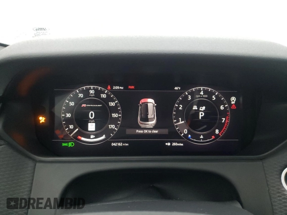 2020 Land Rover Range Rover Velar R-Dynamic S z VIN SALYK2FV7LA292961, wystawiony jako Copart lot #81680754 z przebiegiem 42 162 mil mil oraz Szkoda całkowita • Salvage title. Historia ofert i sprzedaży dostępna na DreamBid. Obrazek 9.