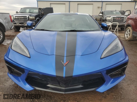 2020 Chevrolet Corvette 1LT with VIN 1G1Y62D49L5117831, listed as a Copart auction lot 77890984 with 0 mi miles and Non Repairable. Bid and sale history available at carsss.com. Image 5.