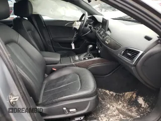2017 Audi A6 Premium Plus with VIN WAUG8AFC3HN133684, listed as a Copart auction lot 71341142 with 0 mi miles. Bid and sale history available at carsss.com. Image 7.