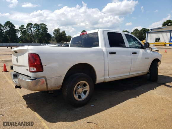 2010 Dodge Ram 1500 ST with VIN 1D7RB1CP0AS250186, listed as a Copart auction lot 69042294 with 207,752 mi miles and Salvage Title. Bid and sale history available at carsss.com. Image 3.
