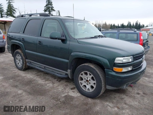 2002 Chevrolet Tahoe Z71 with VIN 1GNEK13Z82R181919, listed as a IAAI auction lot 41903548 with 375,453 mi miles. Bid and sale history available at carsss.com. Image 1.
