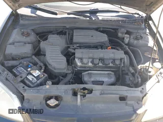 2001 Honda Civic DX with VIN 2HGES15241H573417, listed as a IAAI auction lot 41890215 with 335,619 mi miles. Bid and sale history available at carsss.com. Image 10.