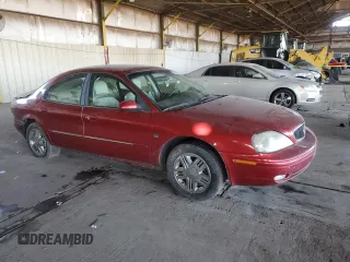 2000 Mercury Sable LS Premium with VIN 1MEFM55S1YG640497, listed as a Copart auction lot 83668544 with 188,490 mi miles and Salvage Title. Bid and sale history available at carsss.com. Image 4.