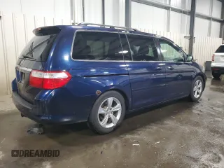 2007 Honda Odyssey Touring с VIN 5FNRL38827B074039, выставлен на аукционе Copart как лот 57208225 с пробегом 142 762 миль миль и Списание • Salvage title. История ставок и продаж доступна на DreamBid. Изображение 3.