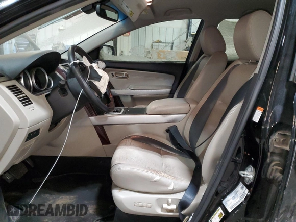 2008 Mazda CX-9 Sport with VIN JM3TB28A880162381, listed as a Copart auction lot 45587605 with 283,972 mi miles and Salvage Title. Bid and sale history available at DreamBid. Image 7.