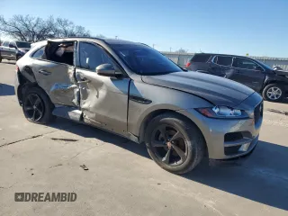 2020 Jaguar F-Pace 25t Premium with VIN SADCJ2FX5LA649032, listed as a Copart auction lot 41444705 with 68,446 mi miles and Clean Title. Bid and sale history available at DreamBid. Image 4.