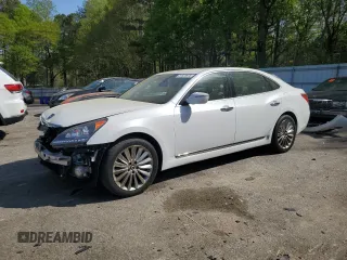 2014 Hyundai Equus Signature z VIN KMHGH4JH8EU079884, wystawiony jako Copart lot #51828925 z przebiegiem 77 951 mil mil oraz Szkody całkowita. Historia ofert i sprzedaży dostępna na DreamBid. Obrazek 1.