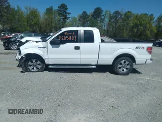 2014 Ford F-150 XL with VIN 1FTFX1EF3EKD09207, listed as a IAAI auction lot 42051107 with 106,664 mi miles. Bid and sale history available at carsss.com. Image 14.