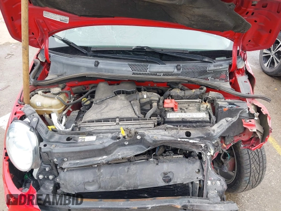 2013 FIAT 500 Lounge with VIN 3C3CFFER8DT677980, listed as a IAAI auction lot 41914691 with 95,830 mi miles and . Bid and sale history available at DreamBid. Image 10.