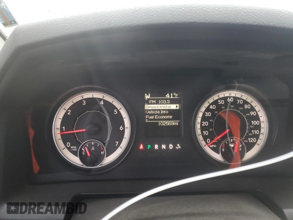 2017 Ram 1500 Express с VIN 1C6RR7KGXHS608695, выставлен на аукционе Copart как лот 49630835 с пробегом 102 569 миль миль и Списание • Salvage title. История ставок и продаж доступна на DreamBid. Изображение 9.