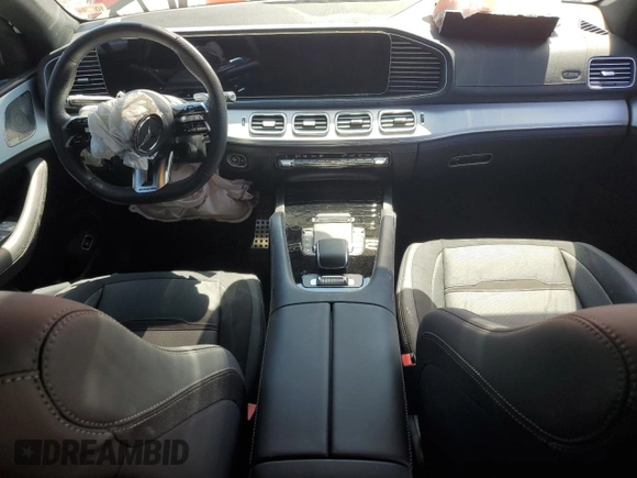 2024 Mercedes-Benz GLE 53 AMG with VIN 4JGFD6BB1RB082835, listed as a Copart auction lot 57297125 with 14,659 mi miles and Salvage title. Bid and sale history available at DreamBid. Image 8.