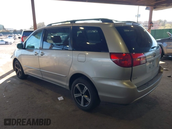 2005 Toyota Sienna LE with VIN 5TDBA23C75S046310, listed as a IAAI auction lot 42063973 with 127,509 mi miles. Bid and sale history available at carsss.com. Image 3.