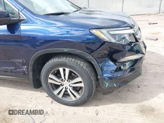 2016 Honda Pilot EX-L with VIN 5FNYF6H51GB057484, listed as a IAAI auction lot 42021196 with 109,470 mi miles. Bid and sale history available at carsss.com. Image 17.