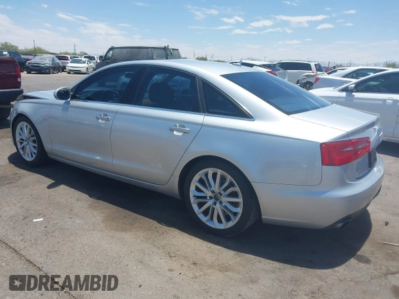 2013 Audi A6 Premium Plus with VIN WAUDFAFC0DN010430, listed as a IAAI auction lot 42603497 with 101,980 mi miles and . Bid and sale history available at DreamBid. Image 3.