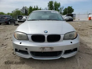 2009 BMW 1 Series 128i with VIN WBAUP73579VK74936, listed as a Copart auction lot 54558905 with 128,563 mi miles and Clean Title. Bid and sale history available at carsss.com. Image 5.